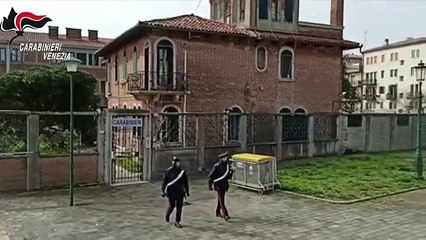 RAPINE A VENEZIA I CARABINIERI ARRESTANO 4 PERSONE