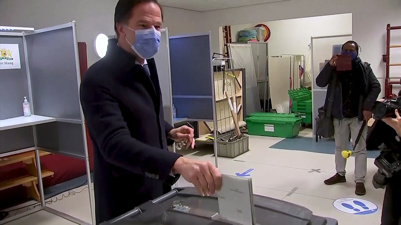 Parlamentswahl in den Niederlanden: Rutte-Partei VVD vorn (Nachwahlbefragung)
