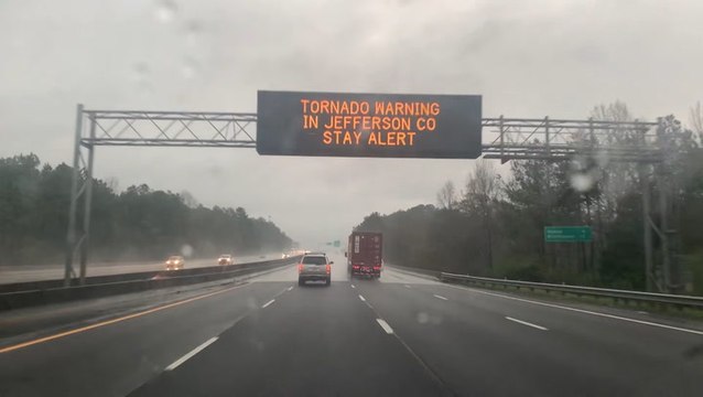 Several tornadoes reported across the south Wednesday