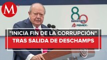 Salida de Romero Deschamps de Pemex es el inicio del fin de corrupción_ sindicalistas