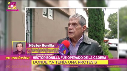 ¡Héctor Bonilla narra cómo una joven le rompió el fémur de un rodillazo! | Ventaneando