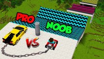 Minecraft NOOB vs PRO- STUNT CAR JUMP CHALLENGE in Minecraft _ Animation