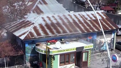 AĞRI - Elektrik panosunda yangın kesintiye yol açtı