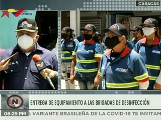 Equipan a las Britcop del Distrito Capital para reforzar jornadas de desinfección contra la COVID-19