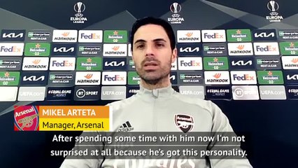 Arteta and Elneny laud Odegaard after Norway captaincy