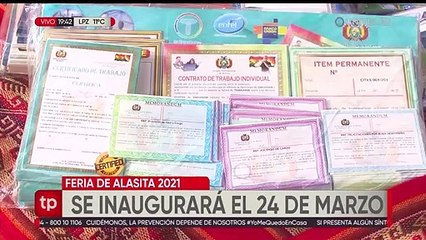 Confirmado: La feria de la Alasita se inaugurará el 24 de marzo