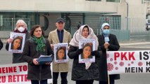 BERLİN - Almanya'da PKK tarafından kızı kaçırılan anne eylemini Başbakanlık önünde sürdürüyor
