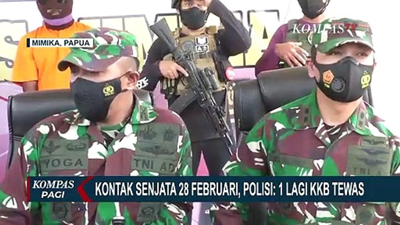 Anggota KKB Ditangkap Petugas Gabungan Saat Aka...