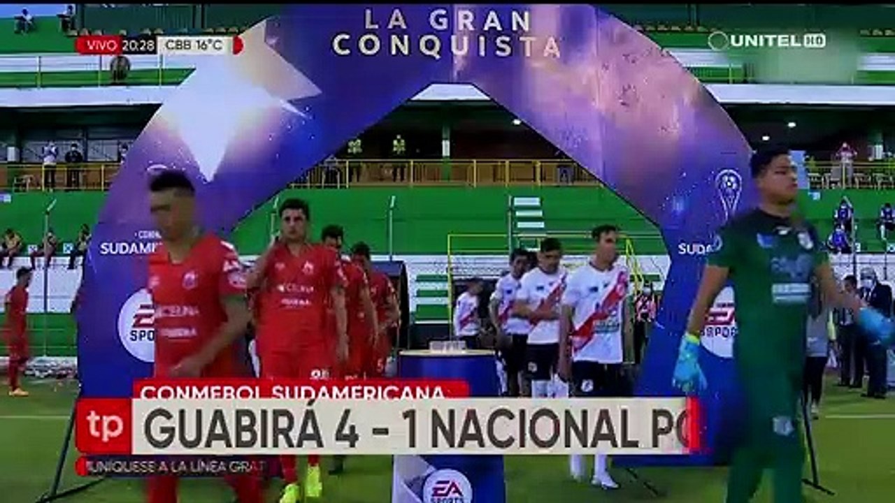 Guabirá da el primer golpe tras golear a Nacional Potosí