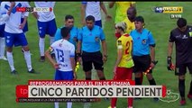 Partidos reprogramados por la primera fecha se jugará el fin de semana