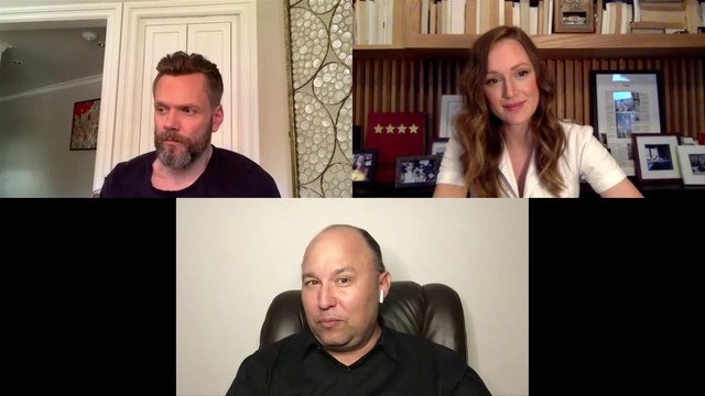 IR Interview: Joel McHale & Kerry Bishe For Happily [Saban]