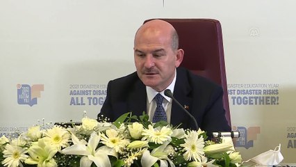 ANKARA - Soylu: 'Bulunduğumuz coğrafyada afet riskimiz giderek artıyor'