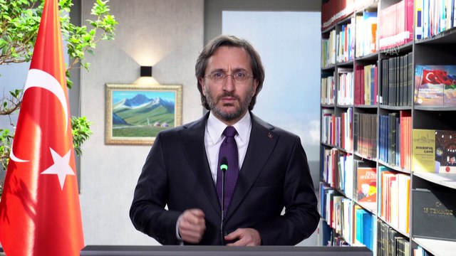 ANKARA - Cumhurbaşkanlığı İletişim Başkanı Altun, “Türk Dünyasının Dünü, Bugünü ve Geleceği” konulu sempozyuma video mesaj gönderdi