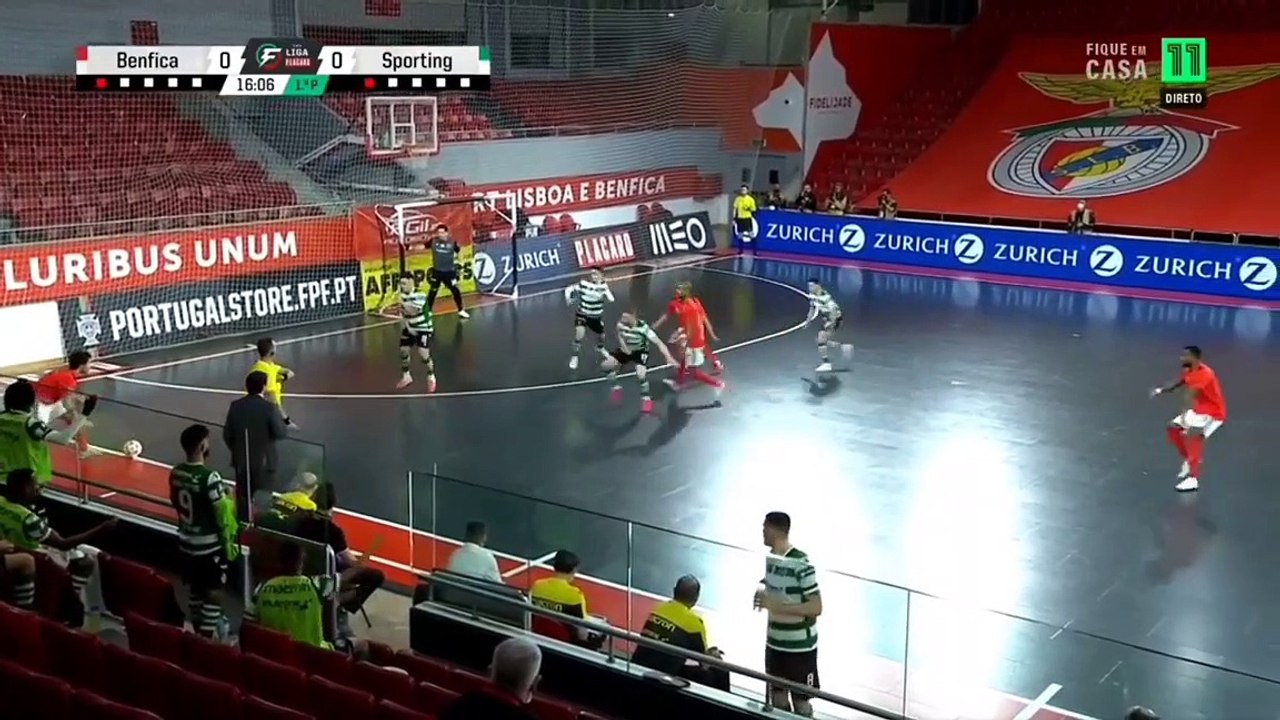 Benfica 1 - 1 Sporting - Liga Placard de Futsal 17/03/2021