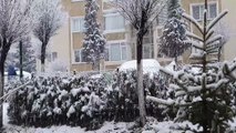 ANKARA - Başkentte kar yağışı (2)