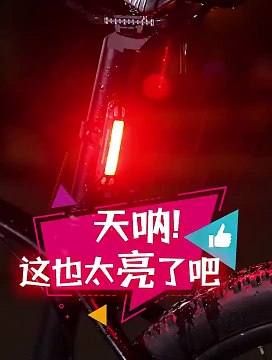 ROCKBROS Bicycle Light Waterproof Bike Taillight LED USB Rechargable Safety Back Light Riding Warni