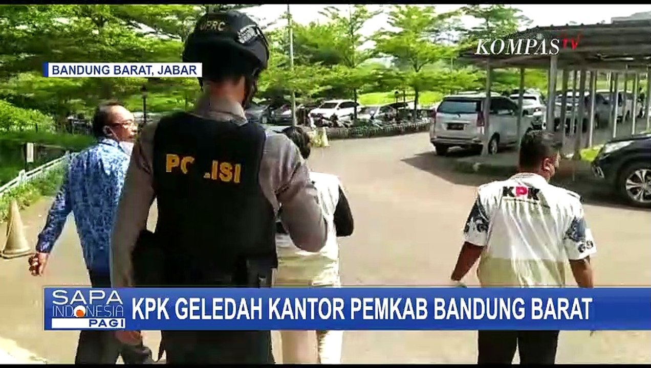 Usut Dugaan Kasus Korupsi Aa Umbara Sutisna, KPK Geledah Kantor Pemkab Bandung Barat