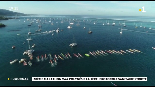 Une centaine d’équipages en course pour le marathon va’a Polynésie la première