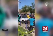 Violentos mototaxistas atacaron a fiscalizadores en Chorrillos