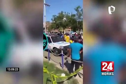 Violentos mototaxistas atacaron a fiscalizadores en Chorrillos