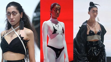 Lakme fashion Week में दिखा समुद्री Plastic Waste से बना खास Collection,आंखों का Concept था जबरदस्त