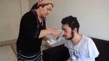 AYDIN - Kollarını kaybeden gence protez kol için yardım kampanyası başlatıldı