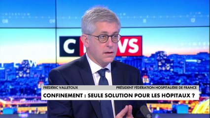 Frédéric Valletoux : «Le confinement ne doit pas être un tabou et deuxièmement il faut absolument préserver les lignes hospitalières»
