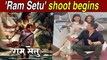 Akshay Kumar, Jacqueline Fernandes, Nushrratt Bharuccha leave for Ayodhya to commence Ram Setu shoot