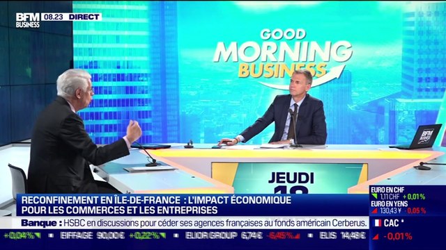 Didier Kling (CCI Paris Île-de-France): Covid, vers un confinement d'IDF le week-end - 18/03