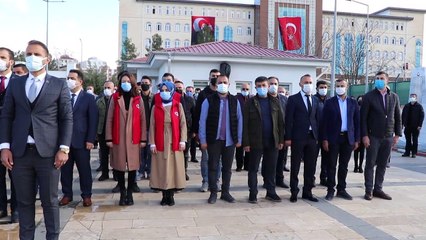 SİİRT - 18 Mart Şehitleri Anma Günü ve Çanakkale Deniz Zaferi'nin 106. yıl dönümü