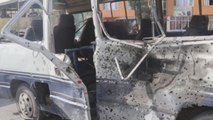 Al menos 4 muertos y 9 heridos en ataque a un autobús del Gobierno en Kabul