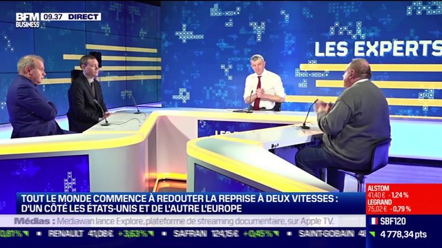Les Experts: Tout le monde commence à redouter la reprise à deux vitesses, d'un côté les États-Unis et de l'autre l'Europe - 18/03