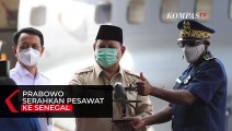 Wow! Prabowo Serahkan Pesawat Karya Anak Bangsa CN 235 ke AU Senegal