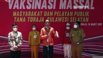 Pernyataan Presiden Joko Widodo Usai Tinjau Vaksinasi Massal di Toraja