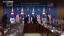 وزيرا خارجية ودفاع الولايات المتحدة يتعهدان من كوريا الجنوبية بـ
