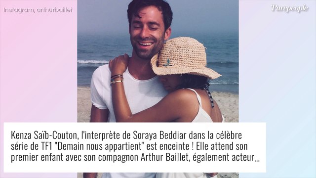 Kenza Saïb-Couton (Demain nous appartient) enceinte : son compagnon Arnaud est aussi acteur