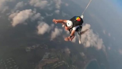 Caída libre a 200km/h