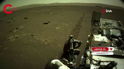 NASA, Mars kaşifinin yüzeydeki ilerleyişinin ilk sesini yayınladı