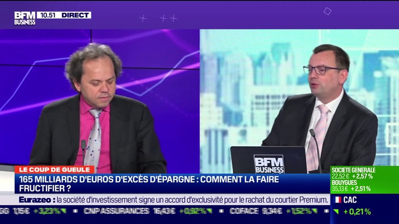 Le coup de gueule de Filliatre : 165 milliards d'euros d'excès d'épargne, comment la faire fructifier ? - 18/03