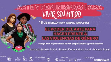 Arte y feminismos para vivir sin miedo