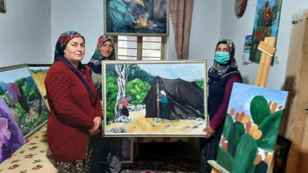 Resim öğretmeni olmak istiyordu, ressam oldu