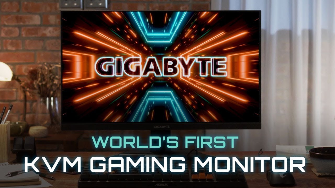 GIGABYTE M Series Monitors _ World's First Gaming Monitor with KVM (2560p_24fps_VP9-128kbit_AAC)