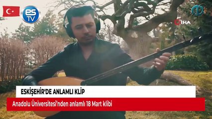 Eskişehir'de anlamlı klip