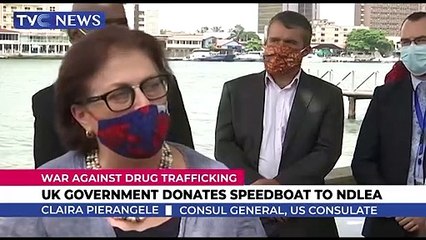 UK government donates speedboat to NDLEA