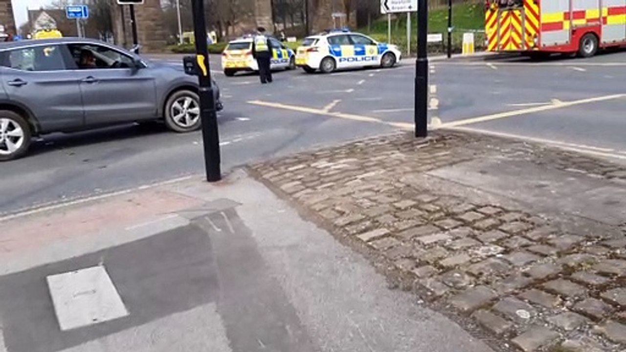 Emergency services at Kirkstall Road