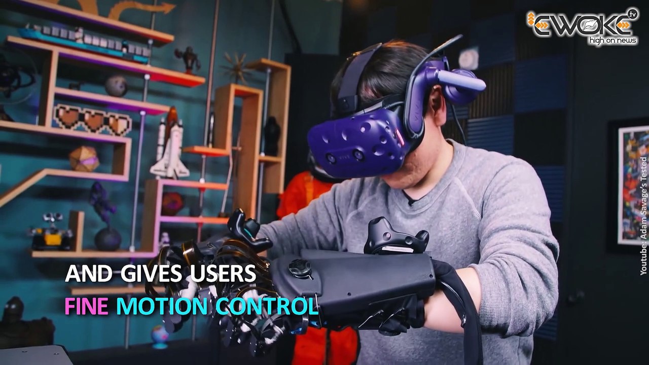 World's first haptic telerobot