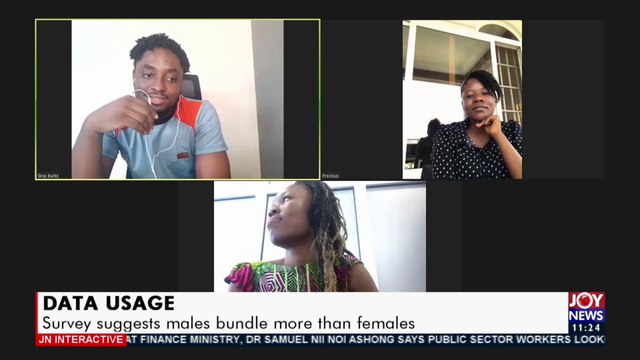 Data Usage Survey suggests males bundle more than females - JoyNews Interactive (18-3-21)