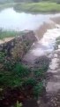 Barragem transborda após fortes chuvas durante a madrugada na zona rural de São José de Piranhas