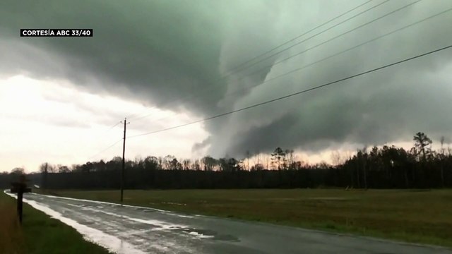 Alerta de tornado en el sureste de Estados Unidos