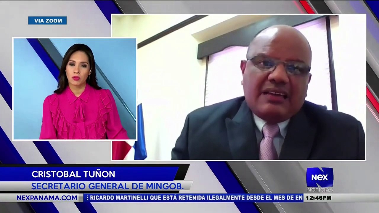 Entrevista a Cristobal Tuñon, secretario general de Mingob - Nex Noticias